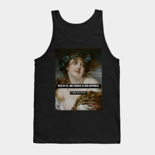 Dostoyevsky Quote Painting Tank Top